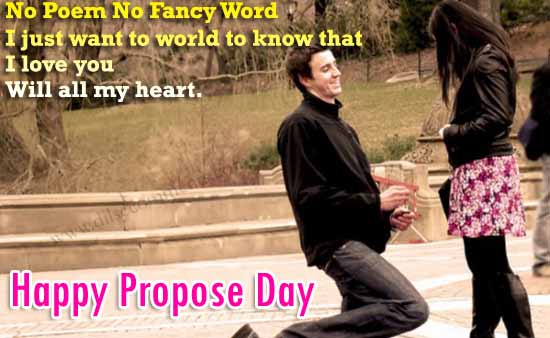 I Love You With All My Heart Happy Propose Day