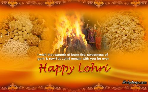 I Wish That Warmth Of Bonn Fire, Sweetness Of Gurh & Rewri At Lori Remain With You For Ever Happy Lohri