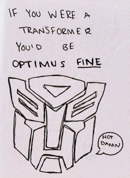 If You Were A Transformer Funny Valentine Picture