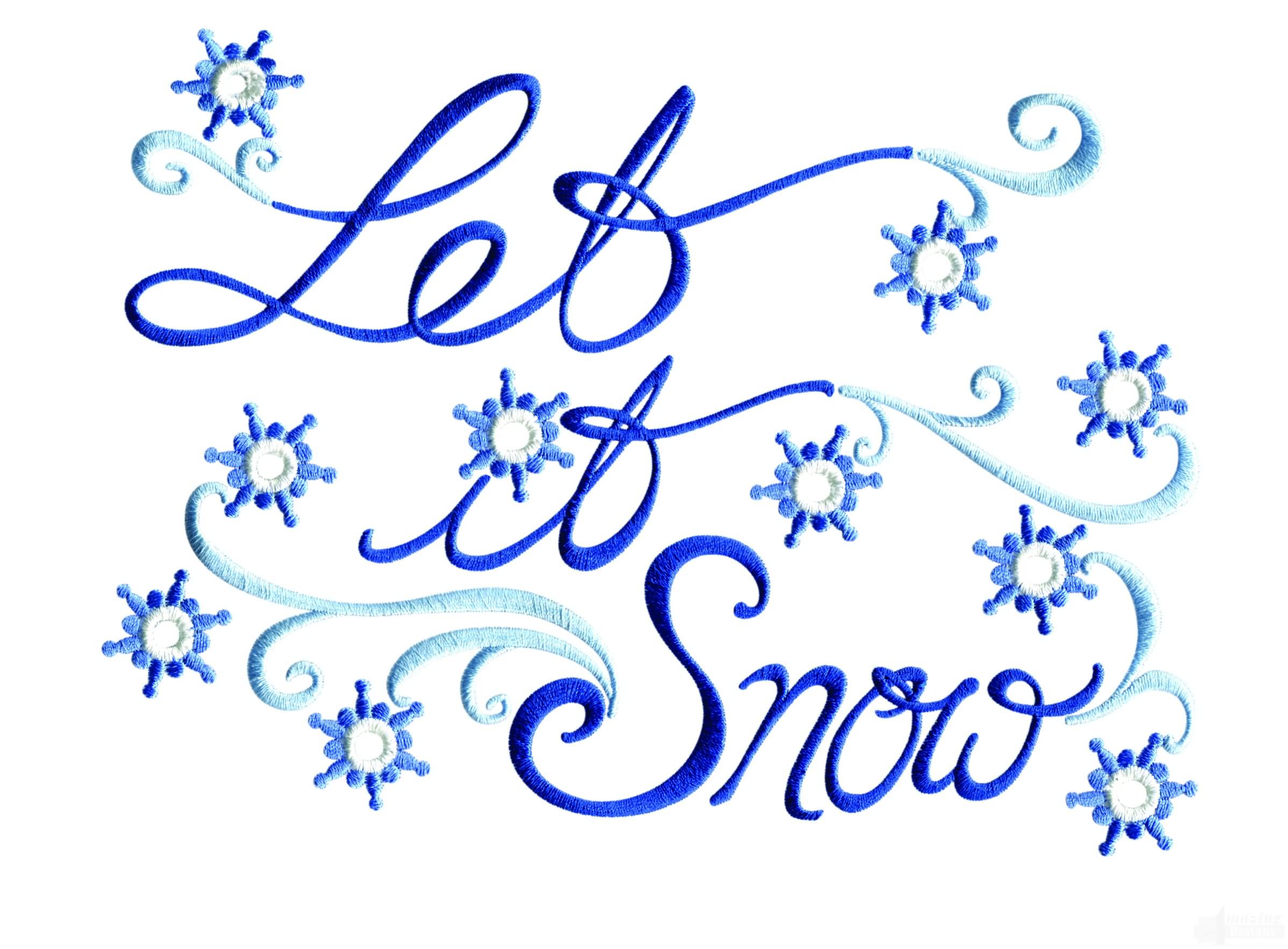 let it snow clip art free - photo #24