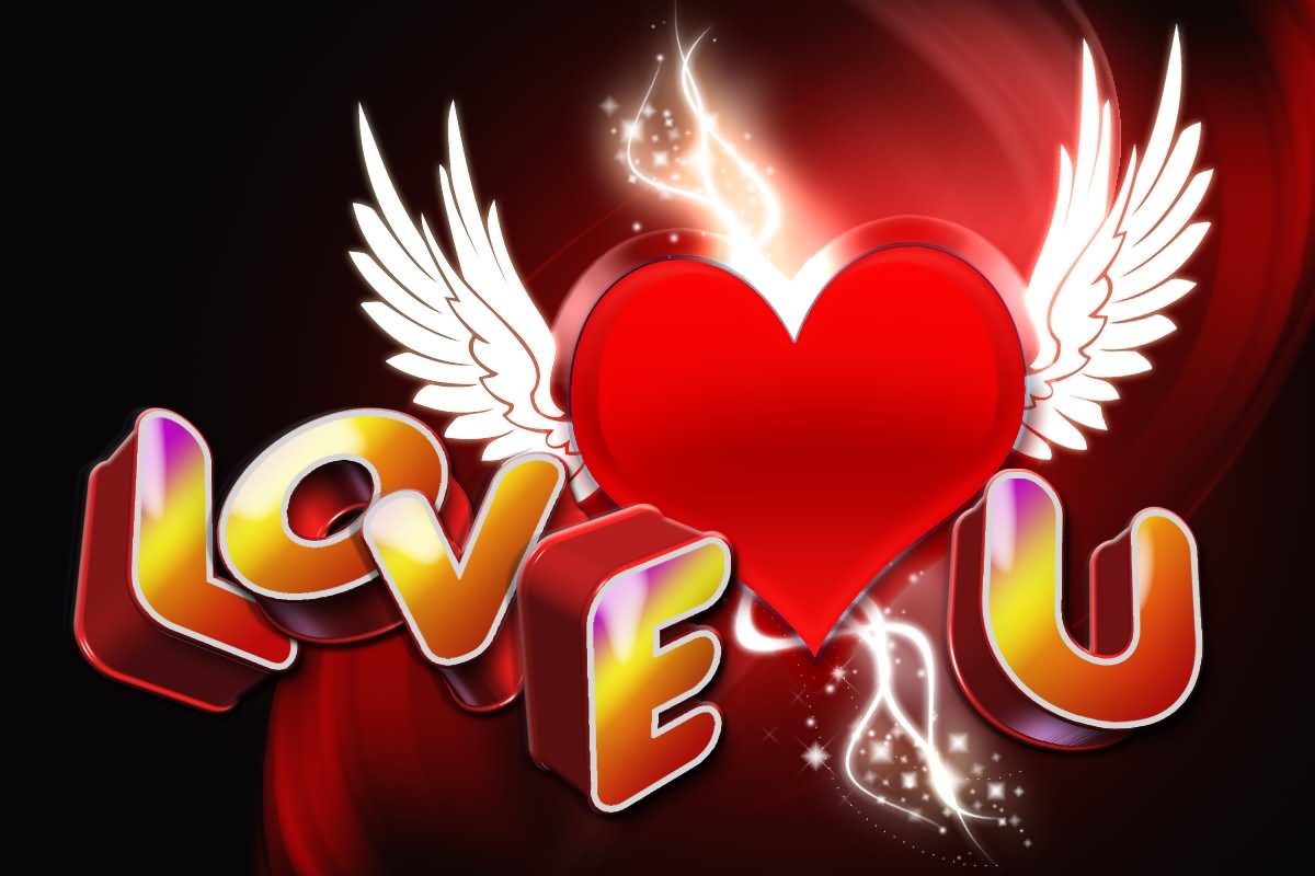 Love You Cupid Heart Picture
