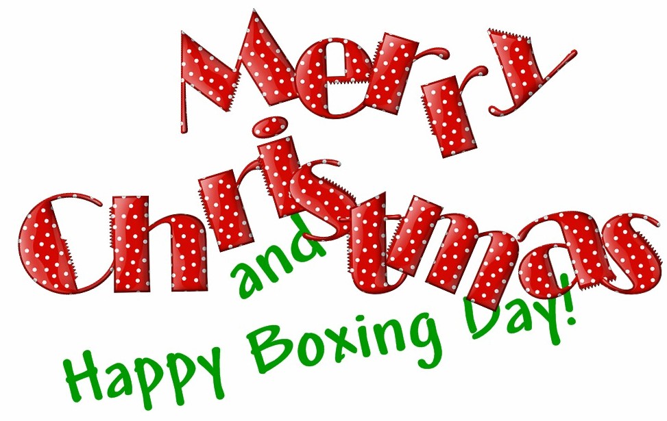Merry Christmas And Happy Boxing Day
