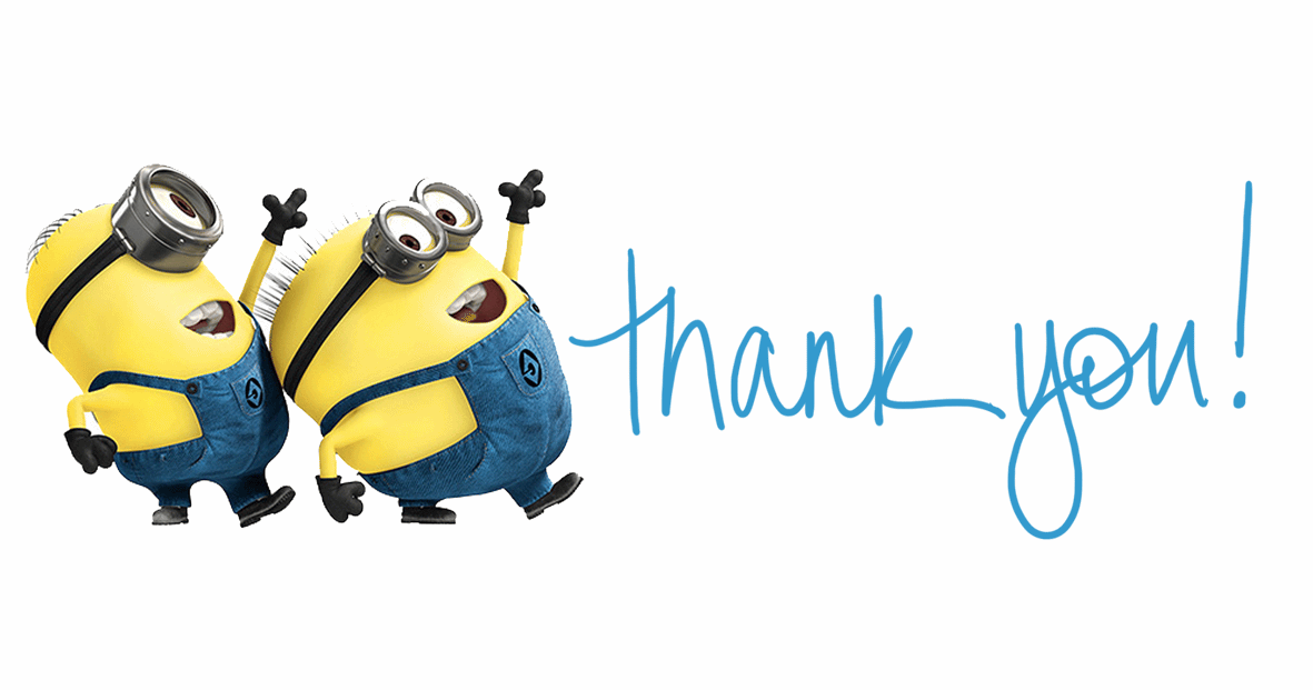 Minions Says Thank You