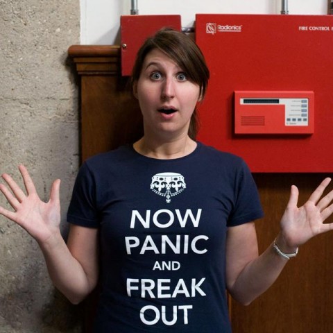 Now Panic And Freak Out Funny Tshirt For Girls