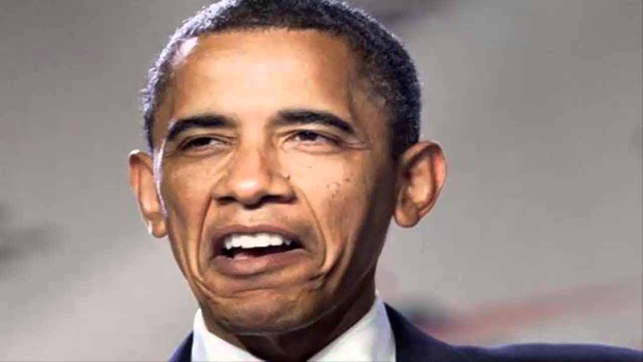 Obama Funny Face Picture