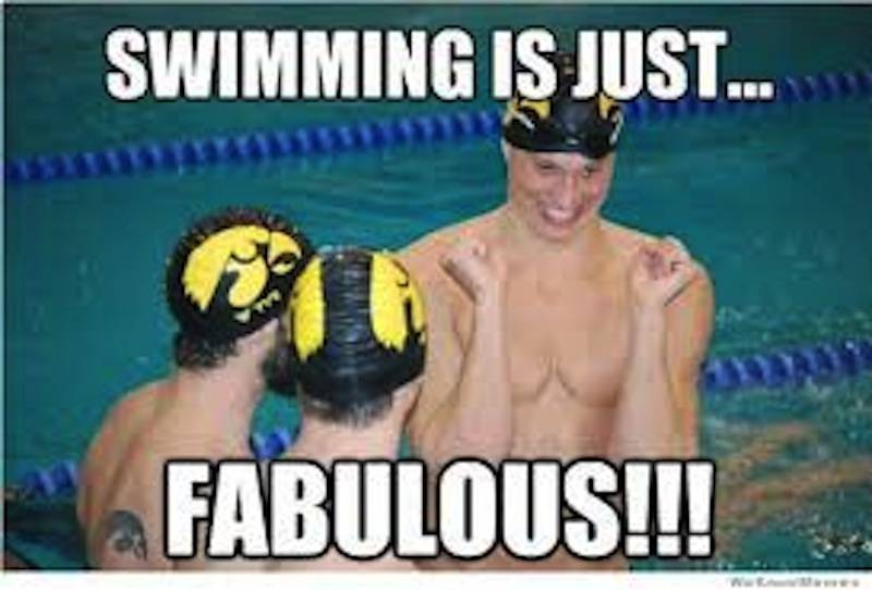 Swimming Is Just Funny Meme