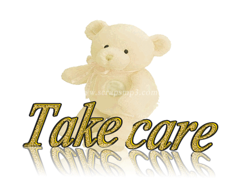 Take Care Teddy Bear Picture
