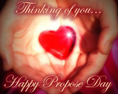 Thinking Of You Happy Propose Day