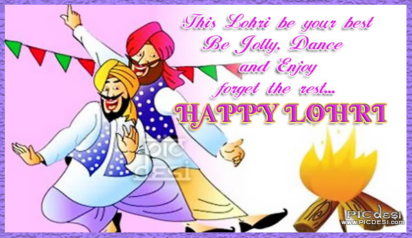 This Lohri Be Your Best Be Jolly, Dance And Enjoy Forget The Rest Happy Lohri