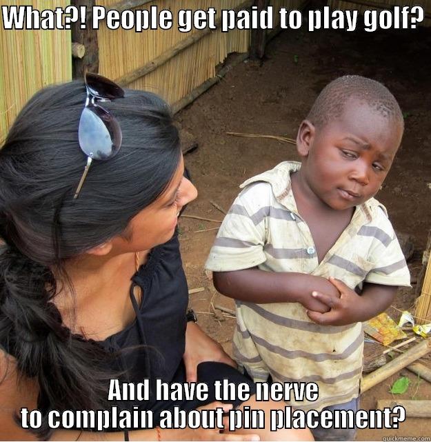 What People Get Paid To Play Golf Funny Meme