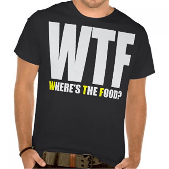 Where The Food Funny Tshirt