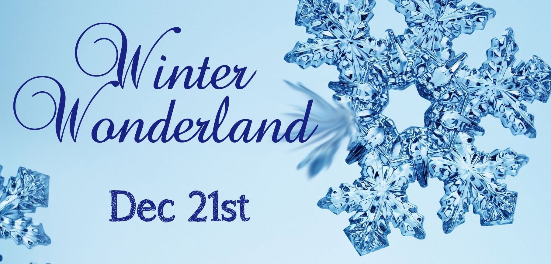 Winter Wonderland December 21st