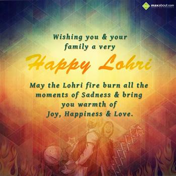 Wishing You & Your Family A Very Happy Lohri