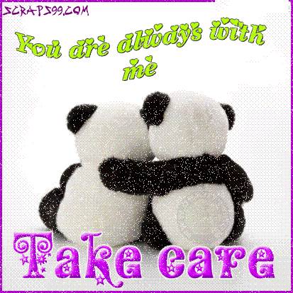 You Are Always With Me Take Care Panda Bears Picture