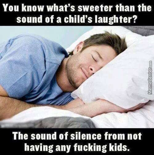 You Know What's Sweeter Than The Sound Of A Child's Laughter Funny Sleeping