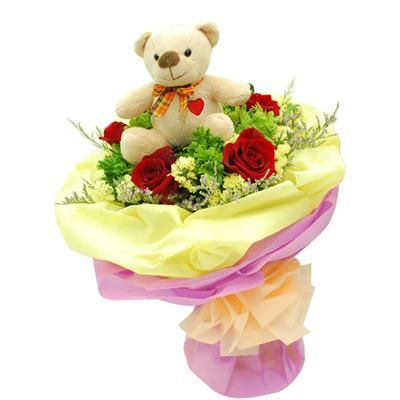 22 Best Teddy Bear With Flowers Picture