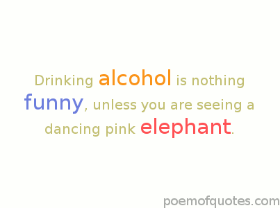 Drinking Is Nothing Funny Image