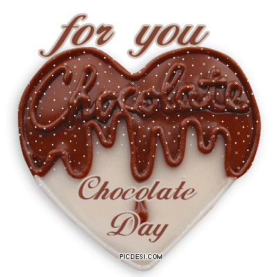 For You Chocolate On Chocolate Day Glitter