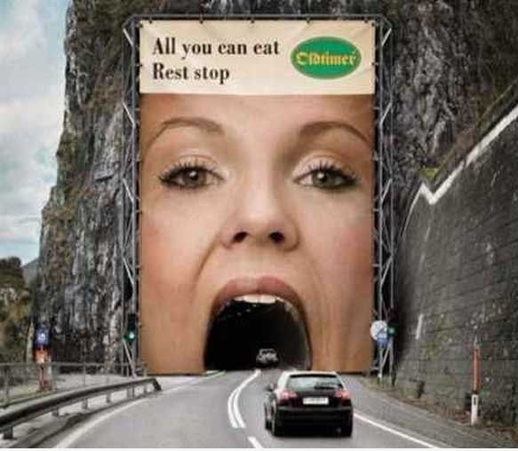 Funny Ads Of Eating Food