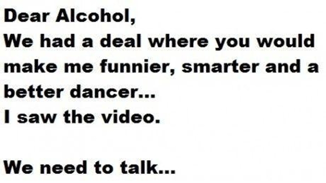 Funny Alcohol Dancer Quote
