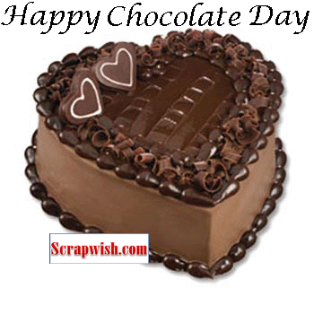 Happy Chocolate Day Chocolate Heart Box Picture