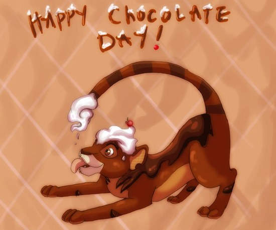 Happy Chocolate Day Cub Picture