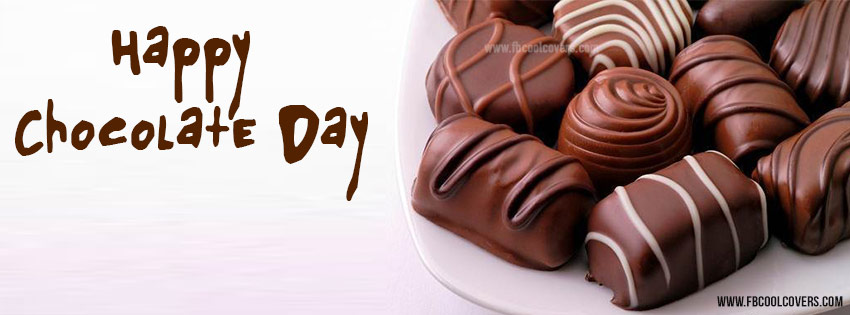Happy Chocolate Day Facebook Cover Image