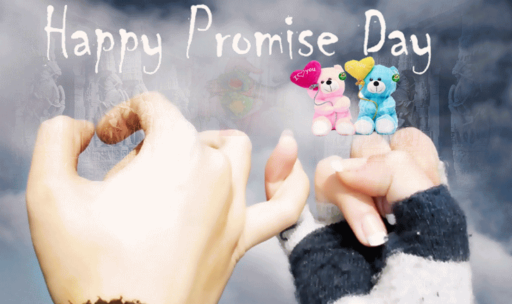 Happy Promise Day Hands Wallpaper Picture