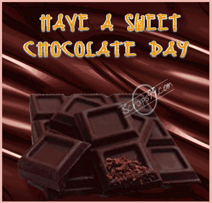 Have A Sweet Chocolate Day Glitter