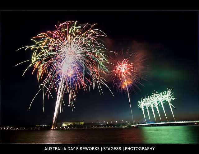 Australia Day Fireworks Photo