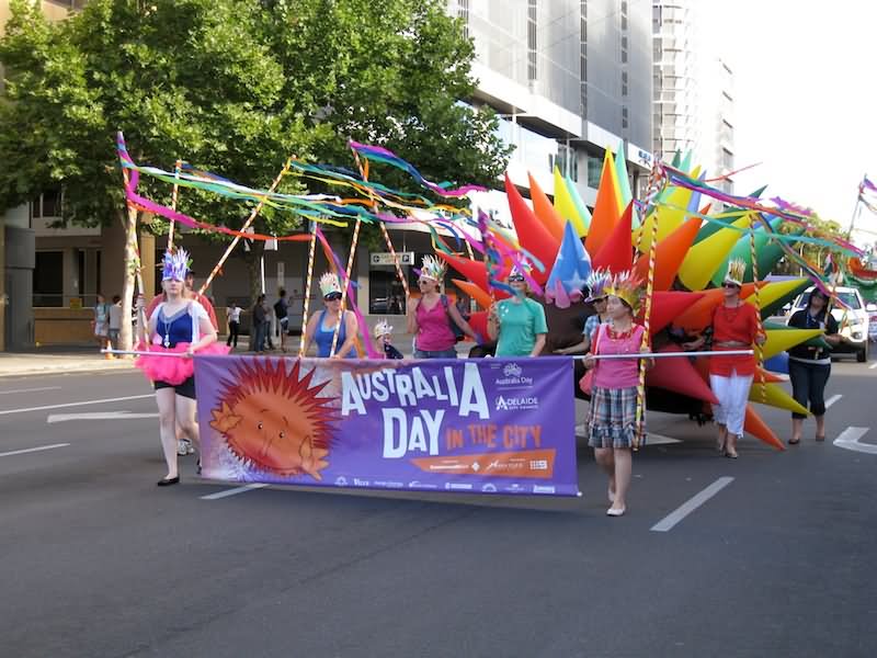 Australia Day In The City Parade