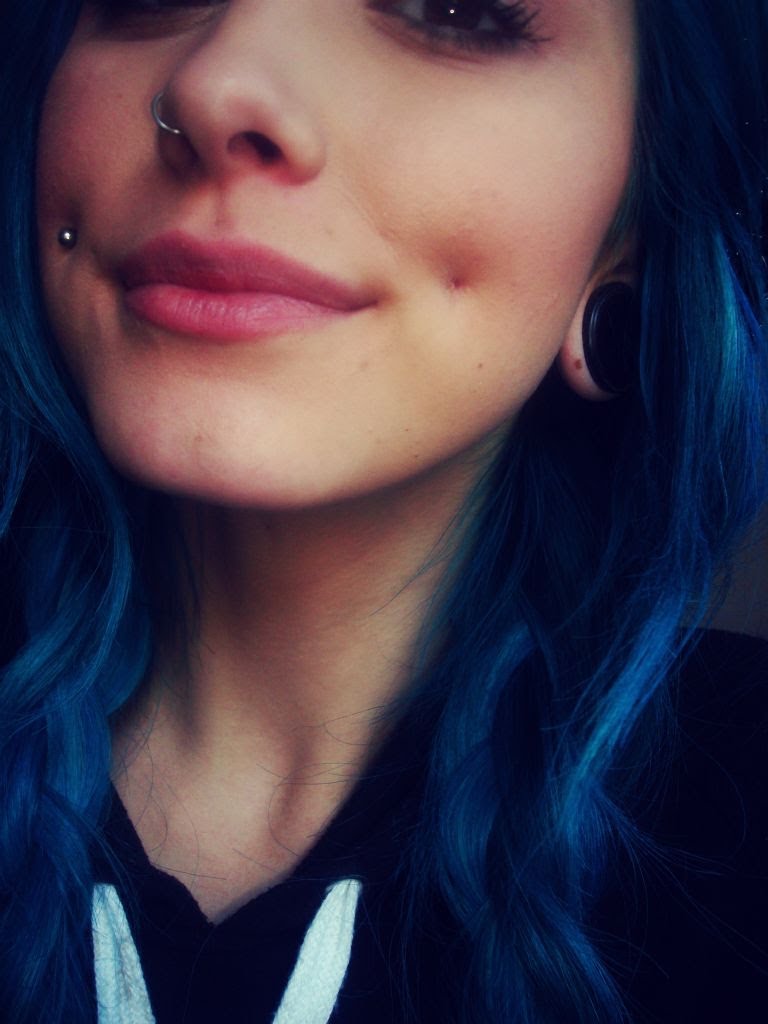 Beautiful Nose And Dimple Piercing