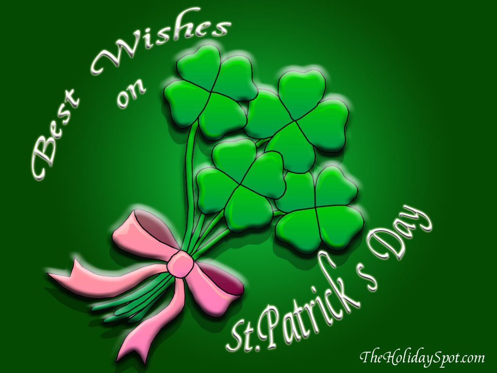 Best Wishes On Saint Patrick's Day Wallpaper