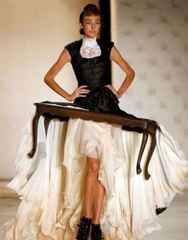 Funny Furniture Fashion Dress Picture