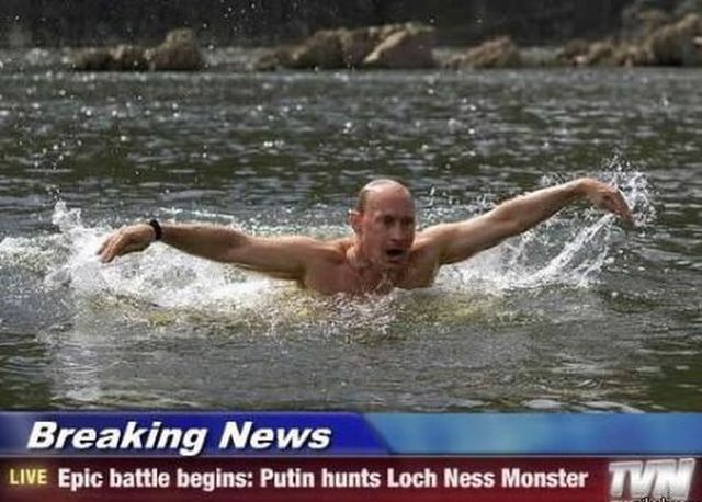 Funny Putin Breaking News Picture