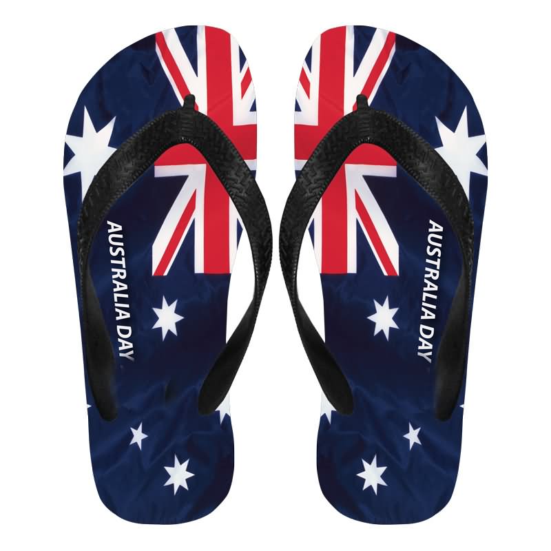 Happy Australia Day Flip Flops Picture