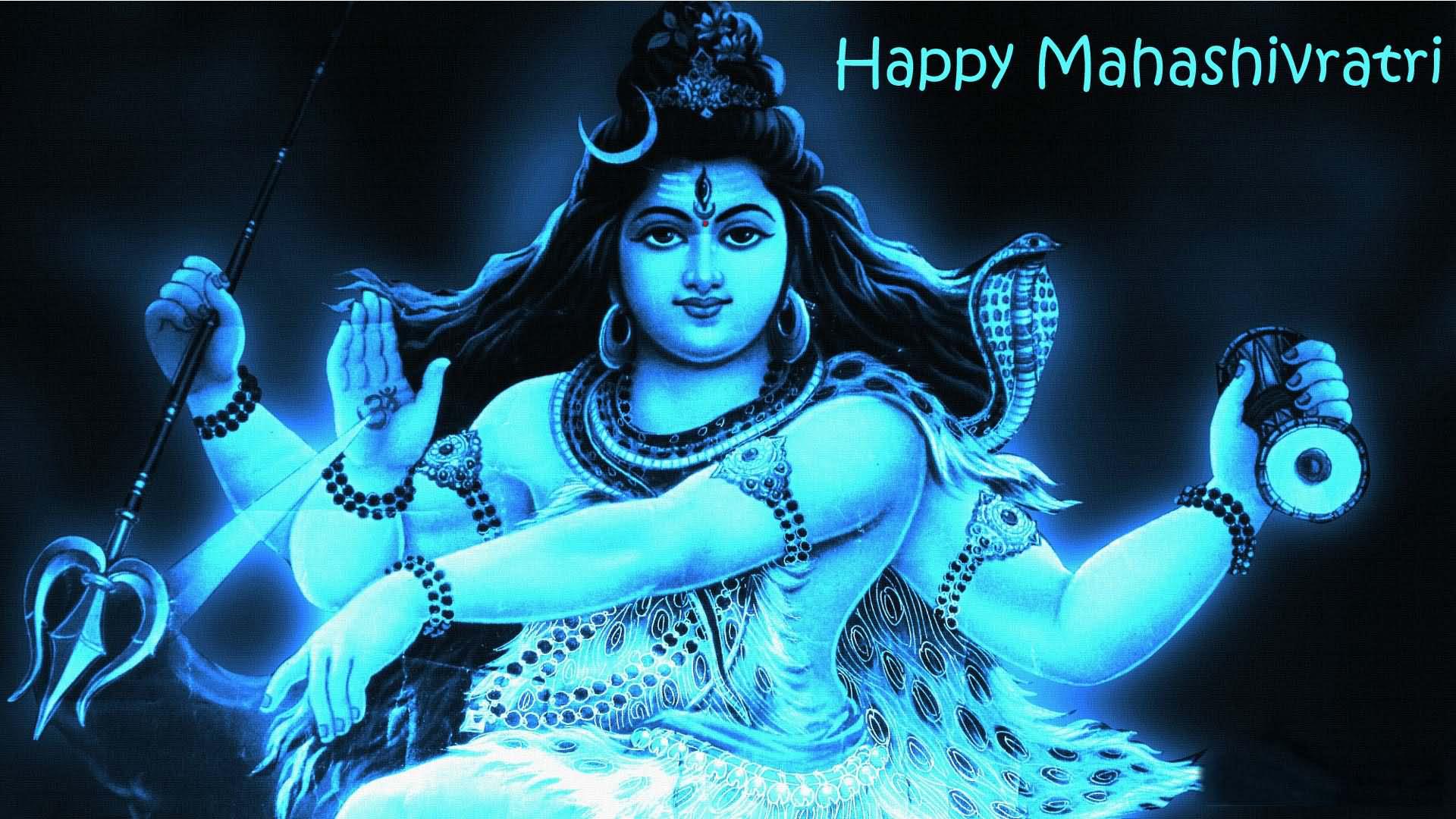 Happy Mahashivaratri Lord Shiva HD Wallpaper