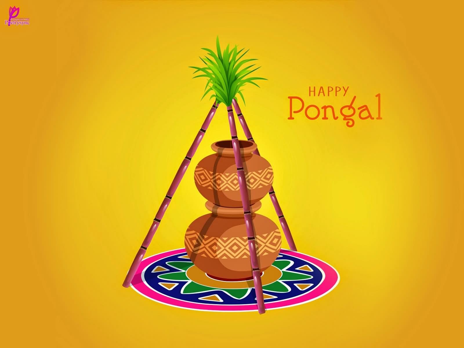 Happy Pongal HD Wallpaper