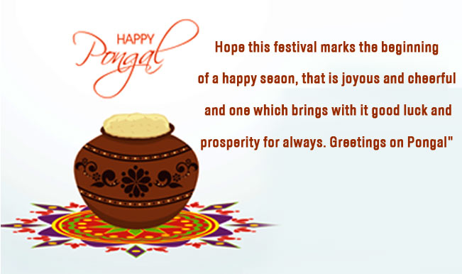 Happy Pongal Hope This Festival Marks The Beginning At A Happy Season