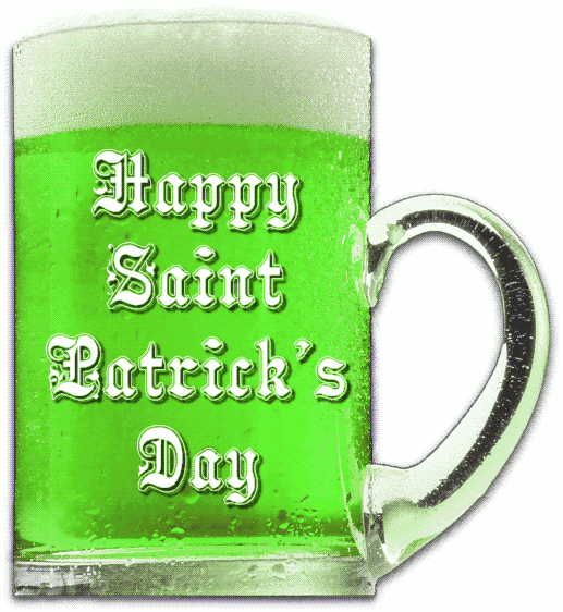 Happy Saint Patrick's Day Beer Mug Picture