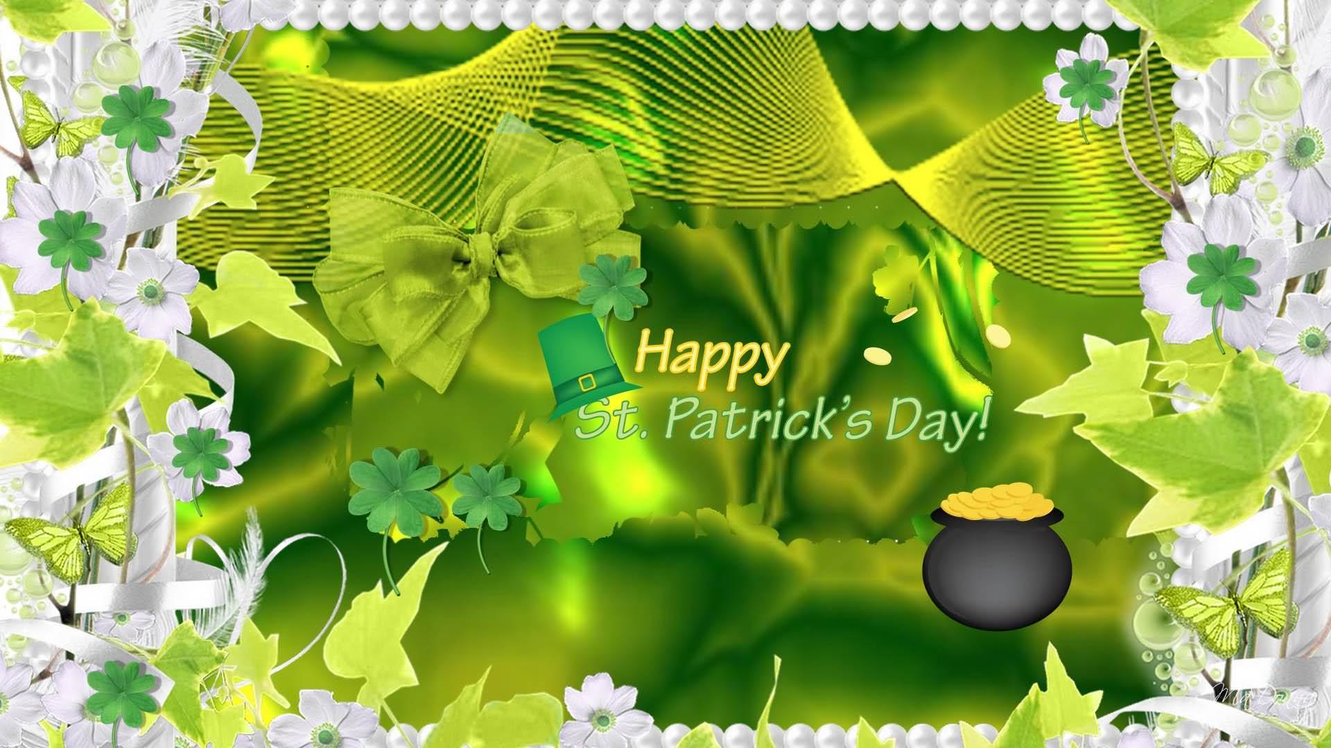 Happy Saint Patrick's Day Wishes HD Wallpaper
