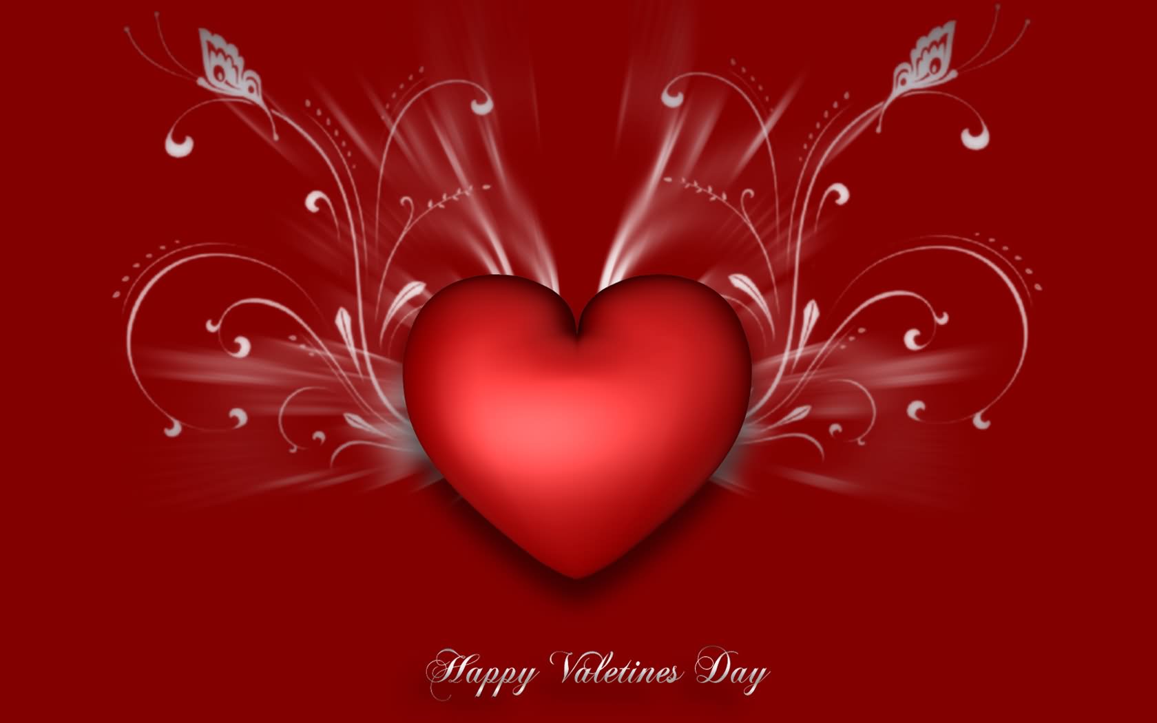 Happy Valentines Day Heart Wallpaper