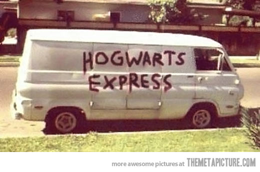 Hogwarts  Express Funny Van