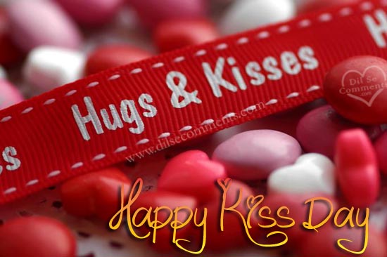Hugs & Kisses Happy Kiss Day