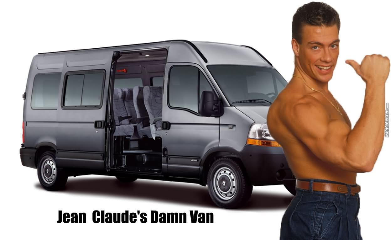 Jean Claude's Damn Van Funny Picture