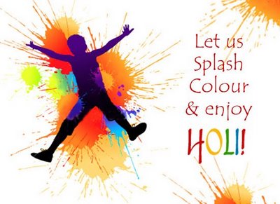 Let Us Splash Color & Enjoy Holi