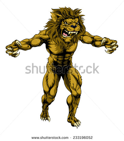 Lioness Mascot Tattoo Design
