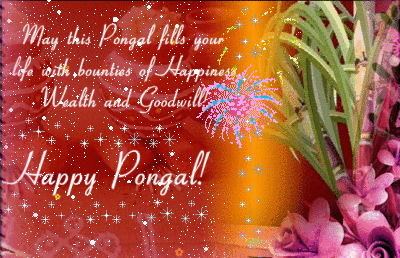 May This Pongal Fills Your Life With Bounties Of Happiness Wealth And Goodwill Happy Pongal Glitter Greetings