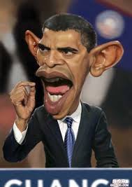 Obama Funny Face People