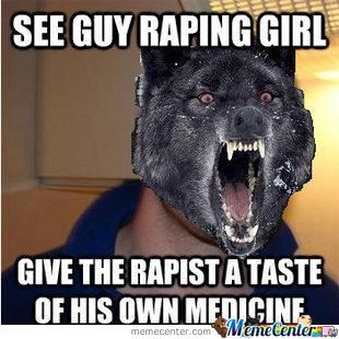 See Guy Raping Girl Funny Wolf Meme